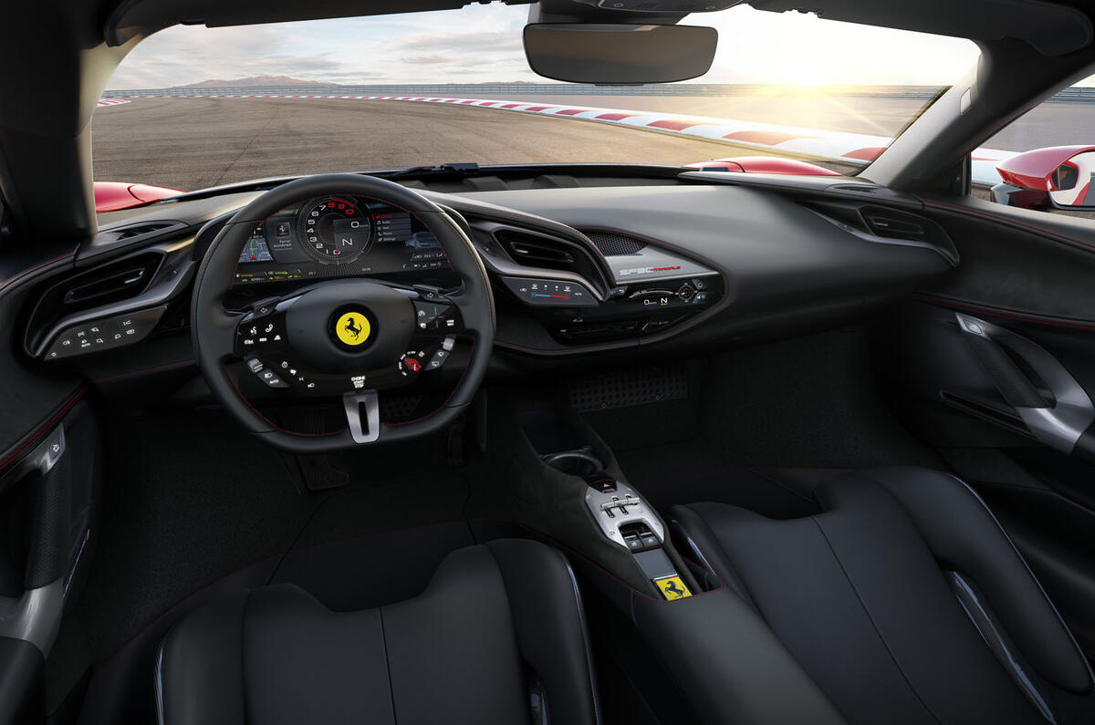 Ferrari SF90 Stradale press shots - interior