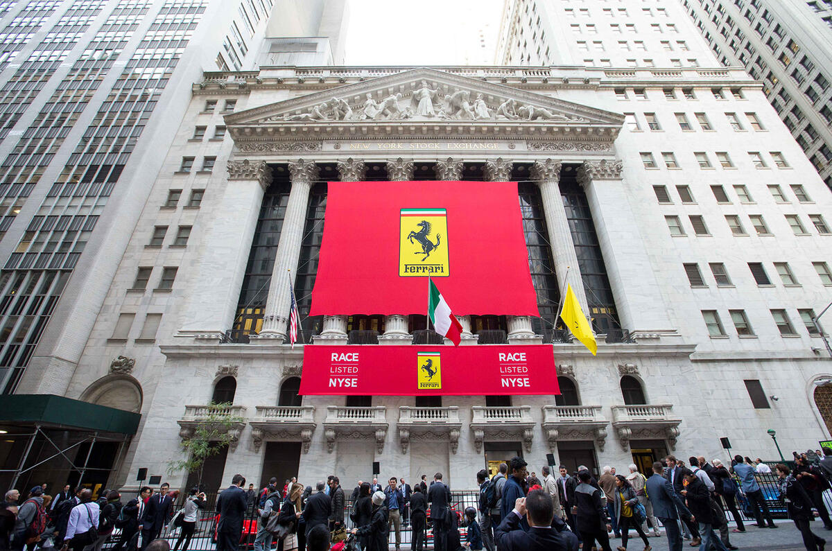 fiat completes ferrari split