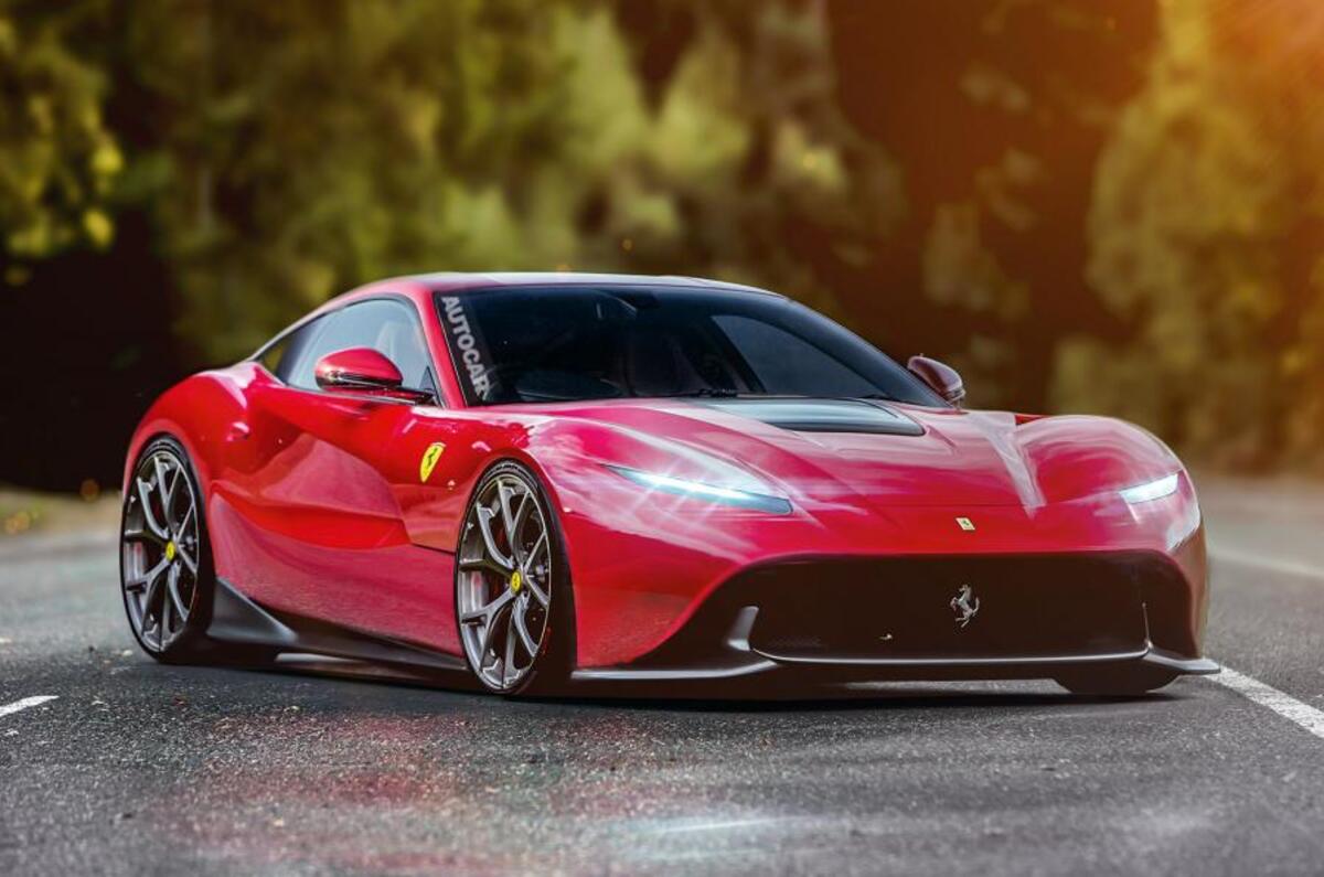 Ferrari Autocar rendering