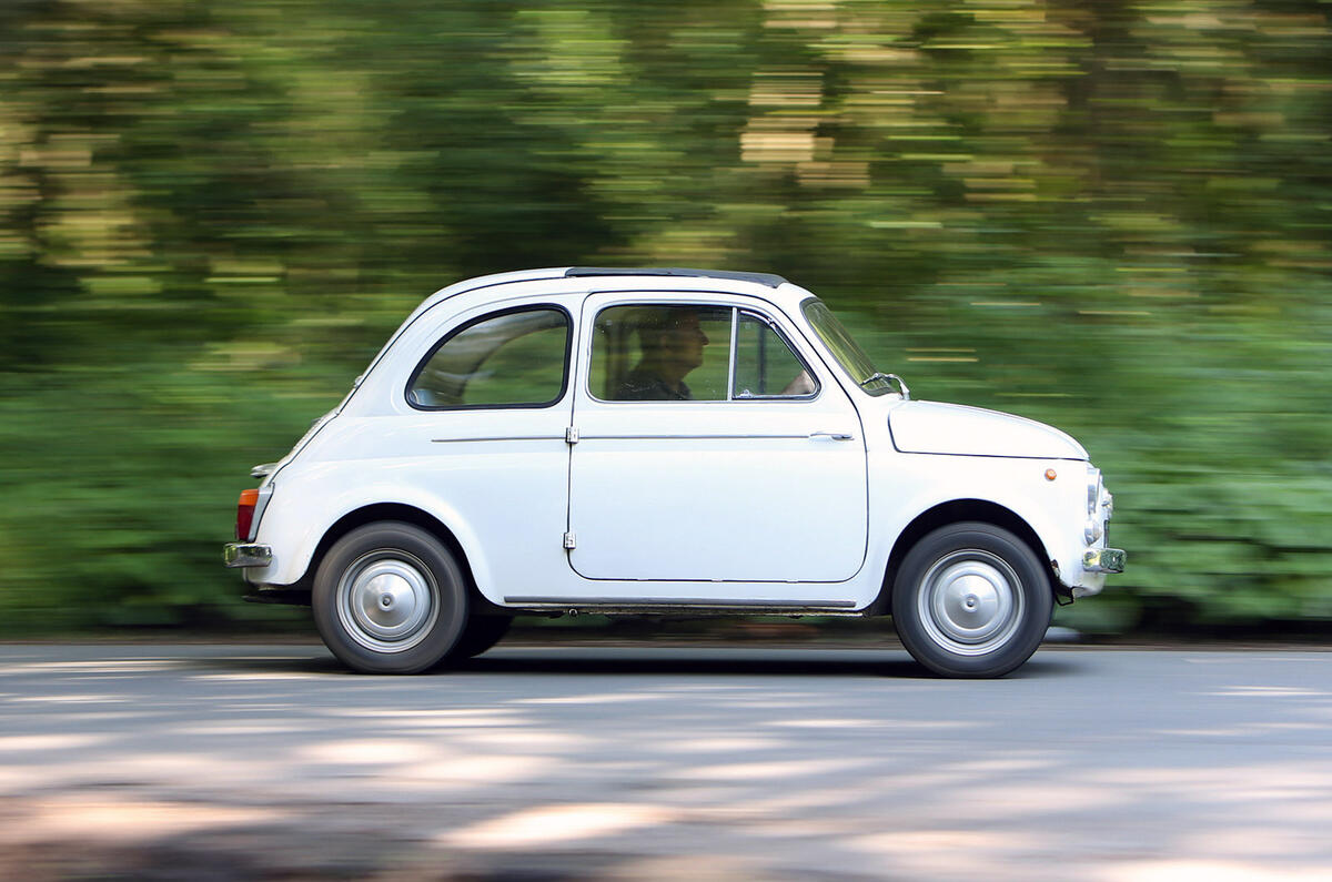 Fiat 500 at 60 original Nuova Cinquecento driven Autocar