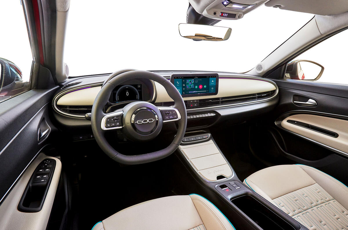 Fiat 600e interior