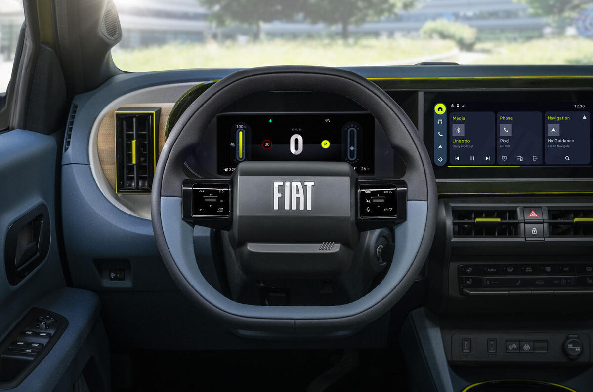 Radical new Fiat Panda EV to arrive in 2025 from less than £22,000 Autocar
