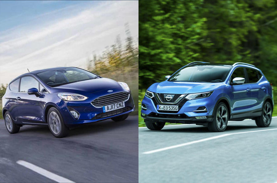 Qashqai overtakes Fiesta as most-registered car of September