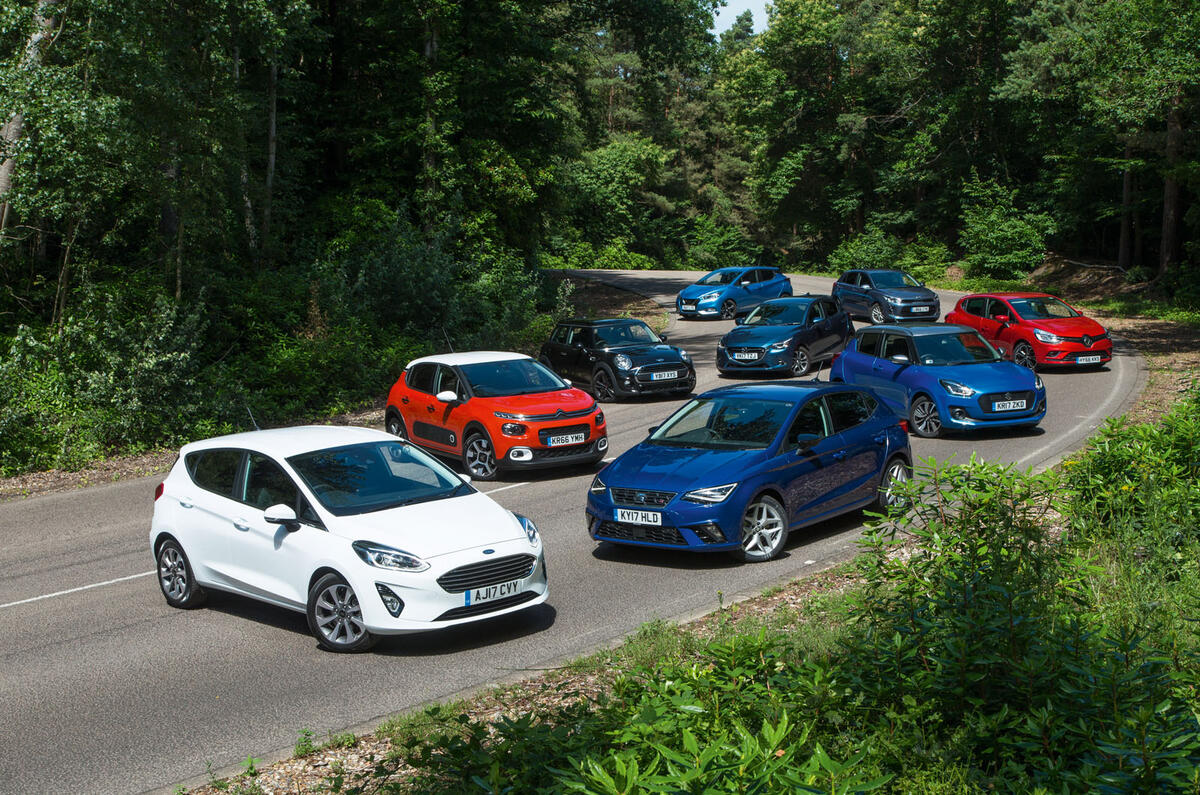 Best Small Car 17 Ford Fiesta Vs Eight Rivals Autocar