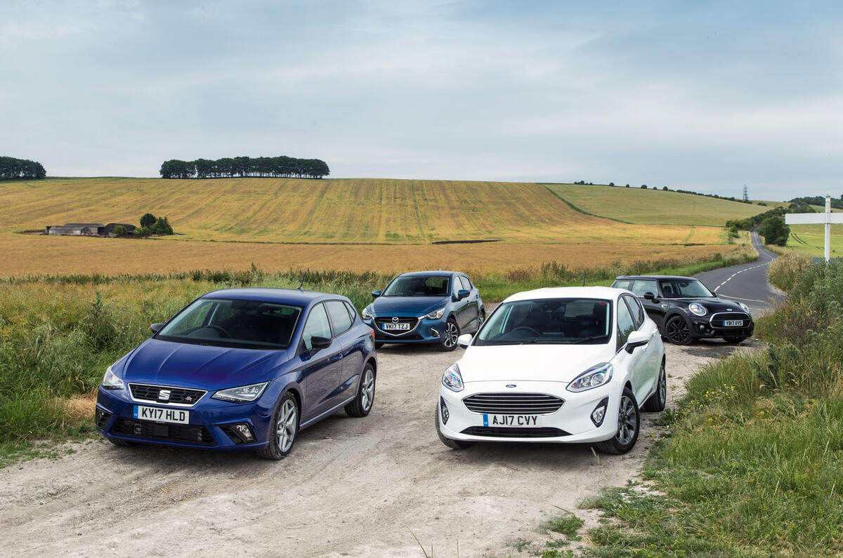 Best Small Car 17 Ford Fiesta Vs Eight Rivals Autocar