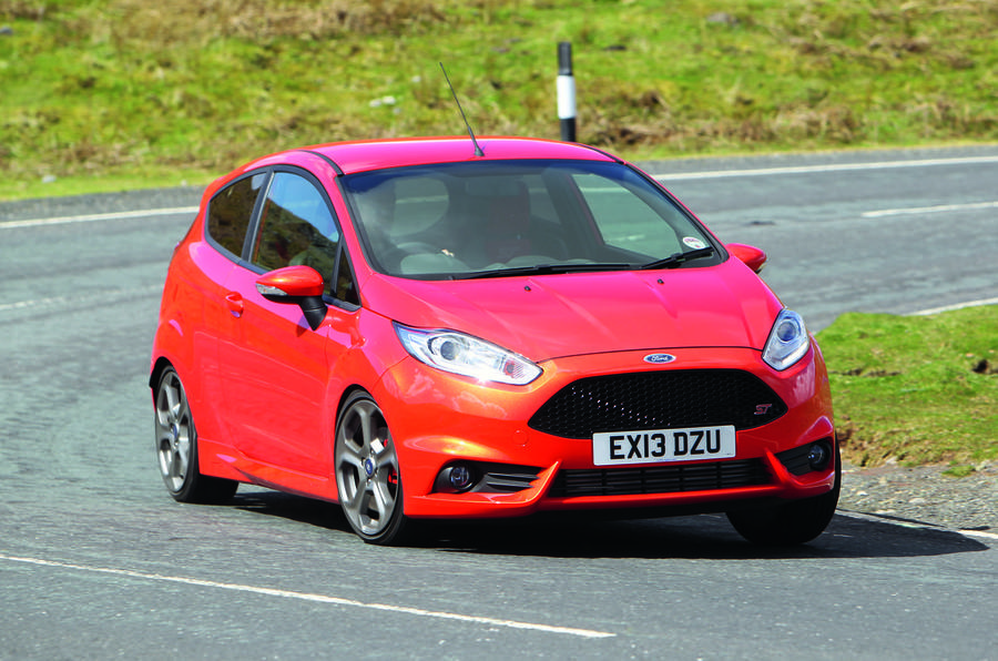 2012 Ford Fiesta ST road test - cornering front