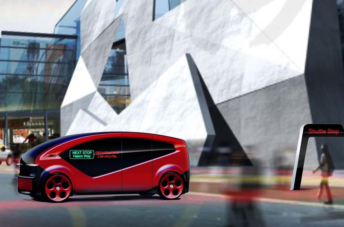 Fisker Orbit Autonomous Shuttle Prototypes Due On Roads