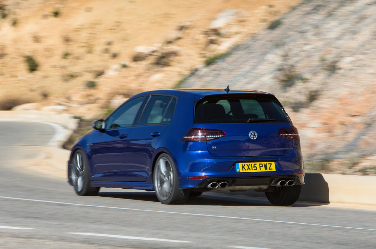 Volkswagen Golf R rear
