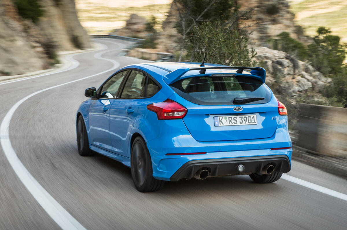 Ford Focus RS rear