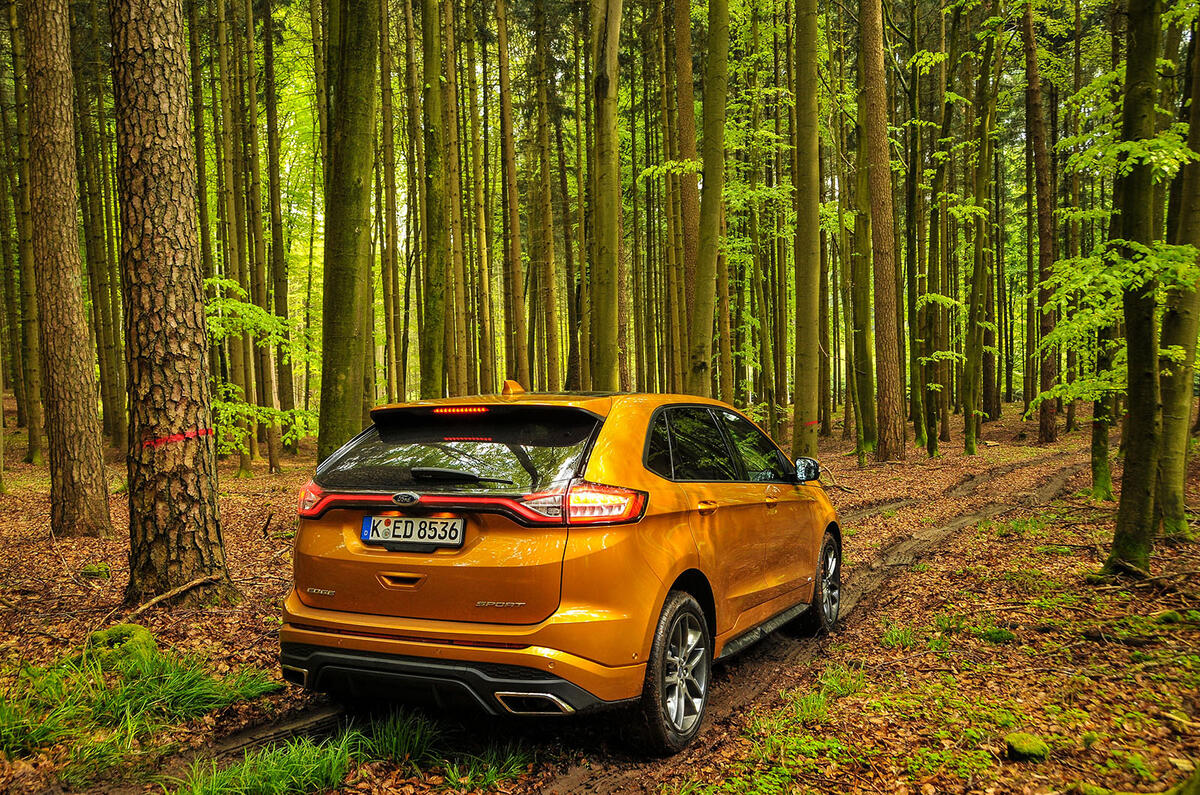 Offroading in the Ford Edge