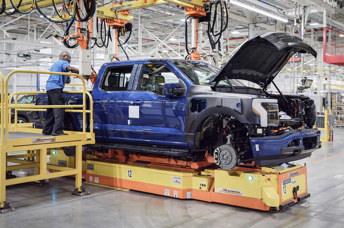 Ford begins building £5bn Blue Oval City EV hub Autocar