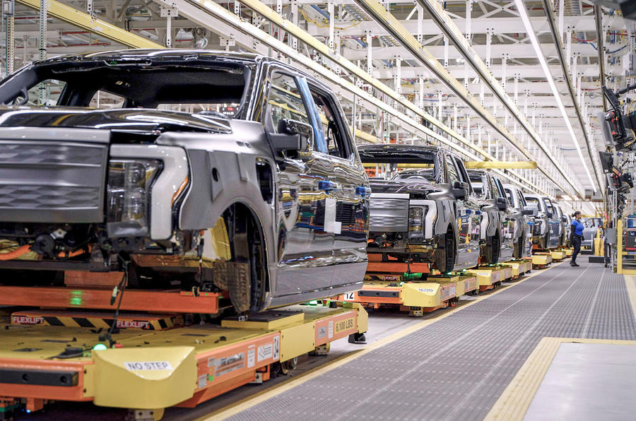 Ford F150 Lightning production 2023