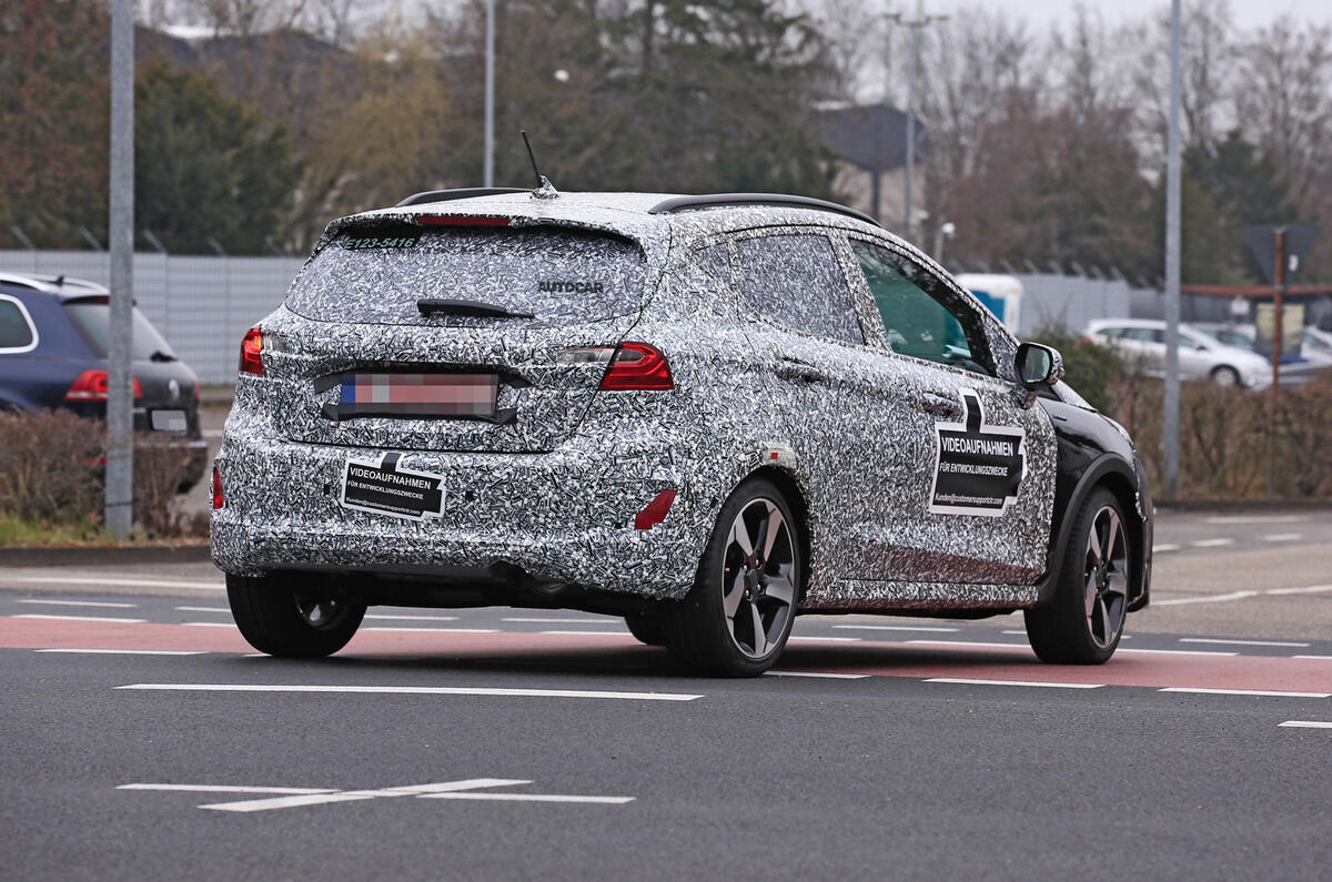 Ford Fiesta Active prototype previews 2022 facelift | Autocar