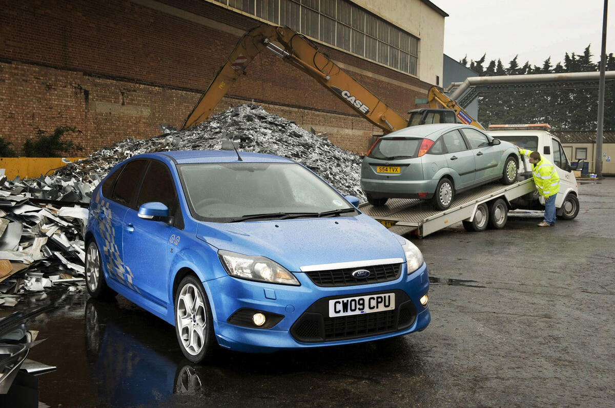 Ford Focus scrap