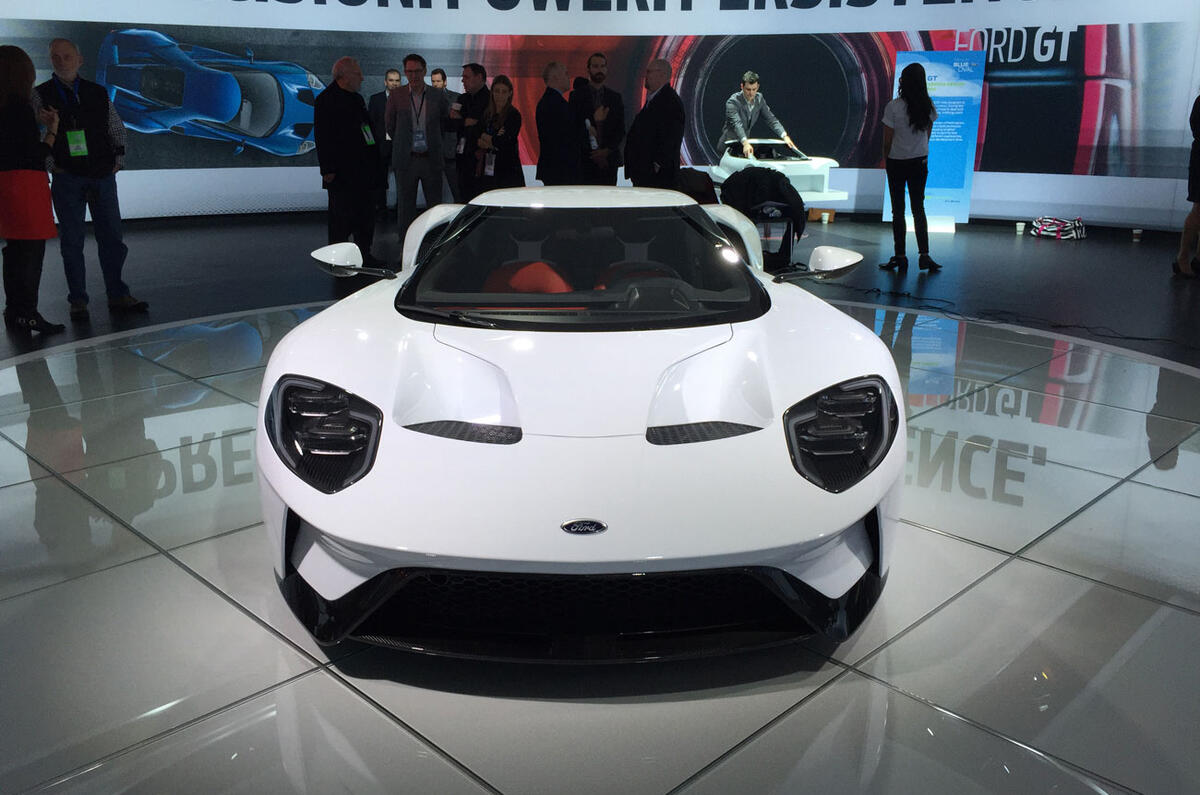 Ford gt detroit nose