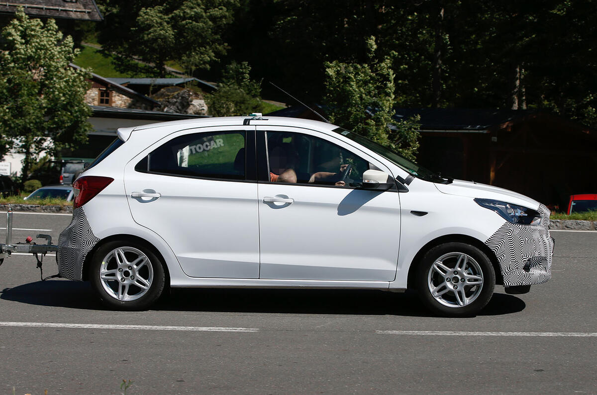 16 Ford Ka Spotted Testing Autocar