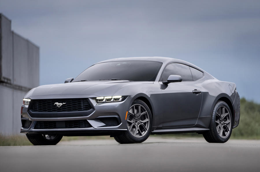 Ford Mustang Ecoboost 2023 front quarter static