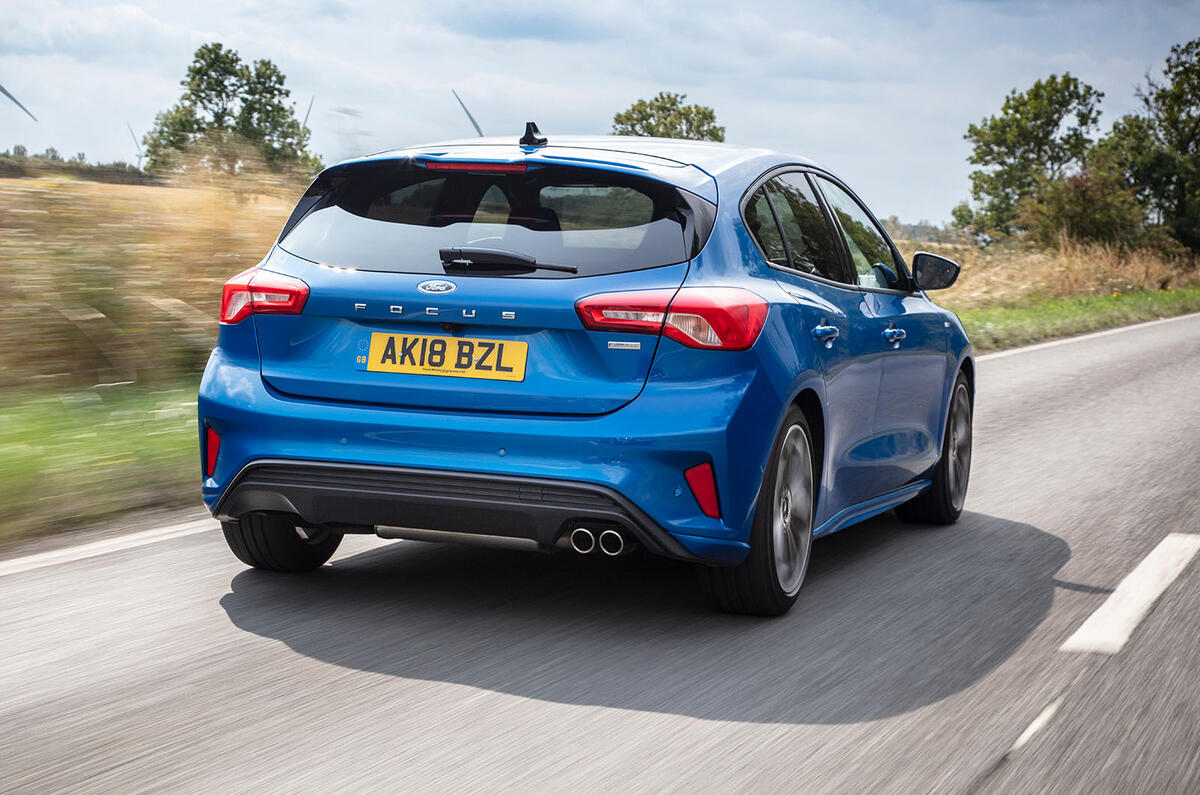 Ford Focus rear three quarters