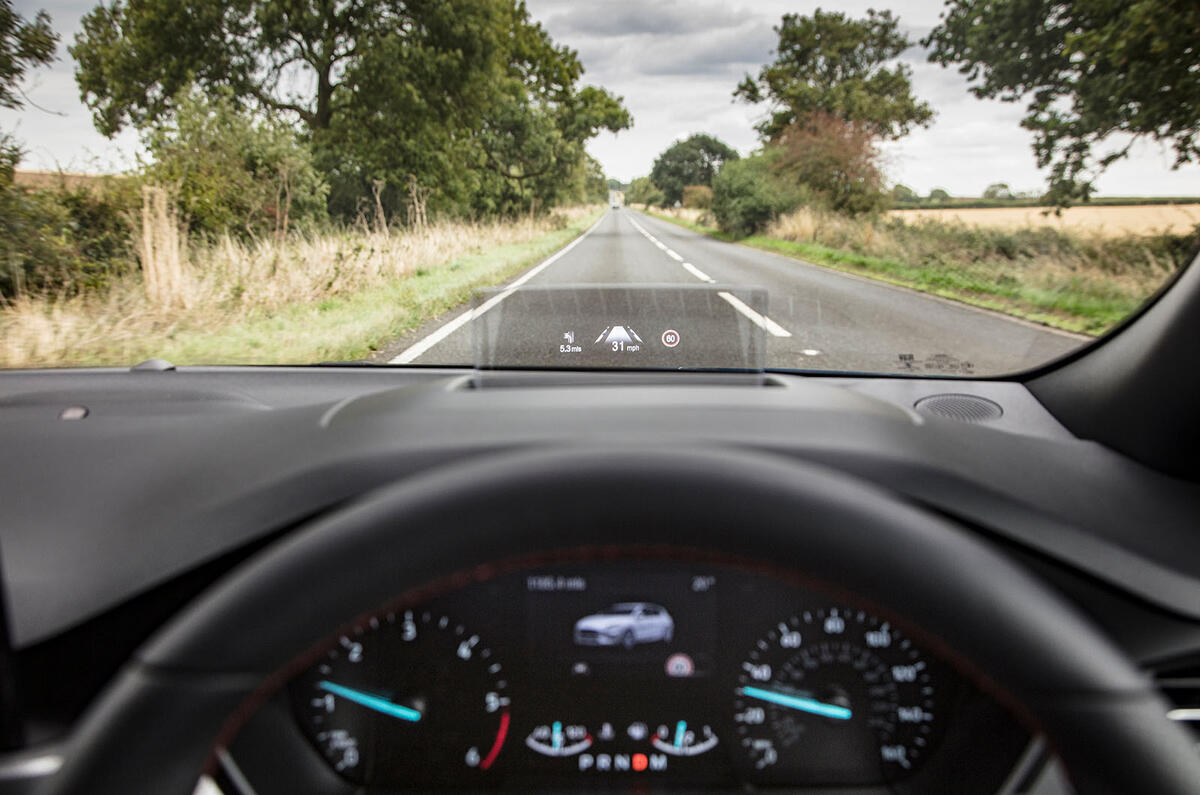 Ford Focus head-up display