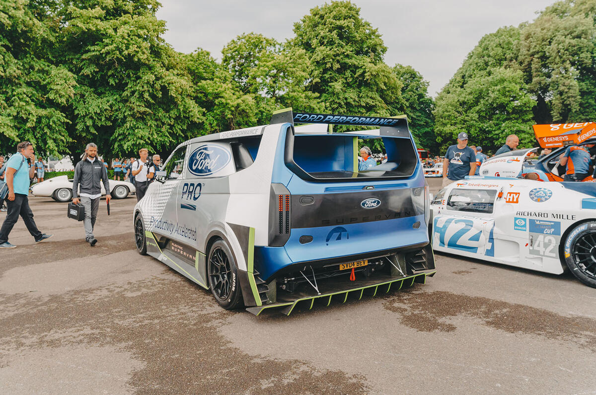 New Ford Supervan 4 is race-ready EV showcase with 1973bhp | Autocar