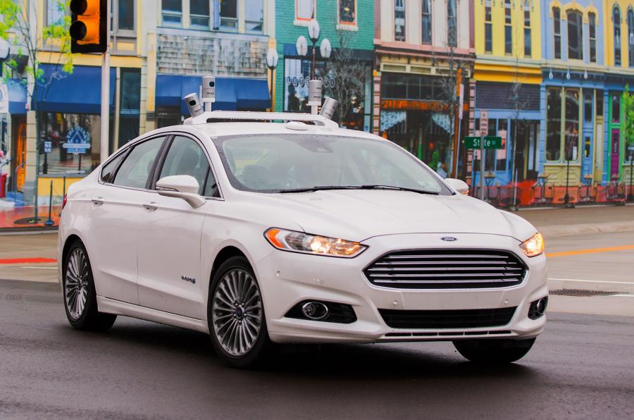 Ford Mondeo autonomous test fleet
