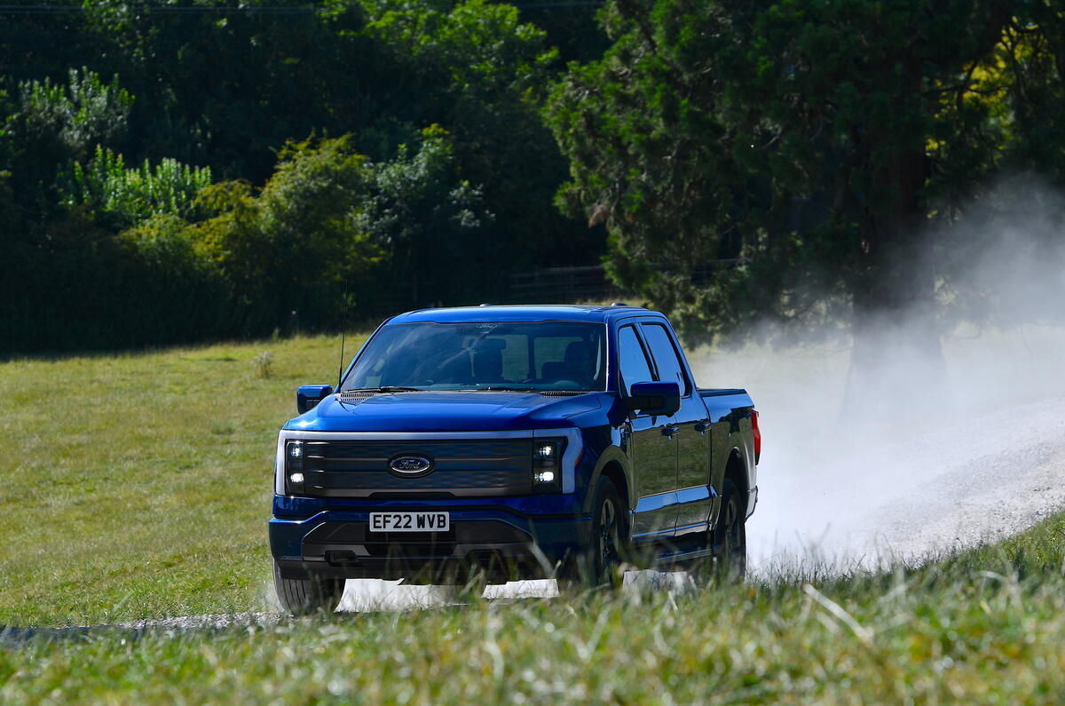 Ford F150 Lightning en tête de peloton