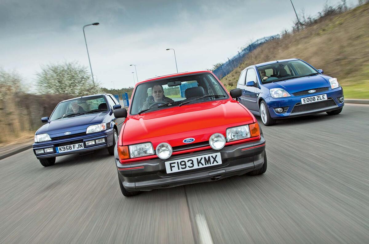 Ford Fiesta generations