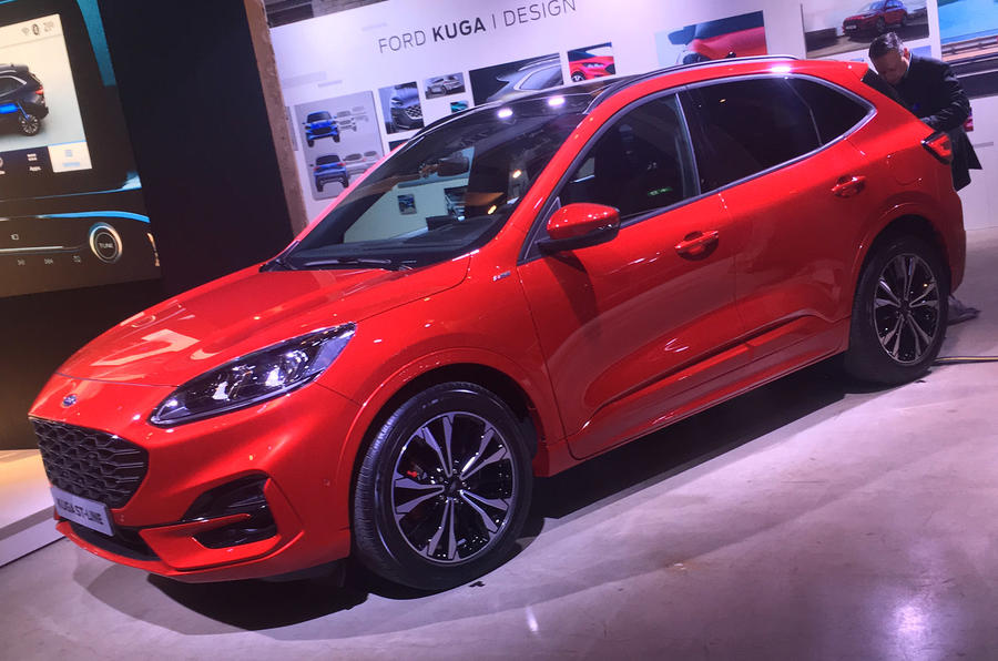 Ford Kuga 2019 official reveal - red