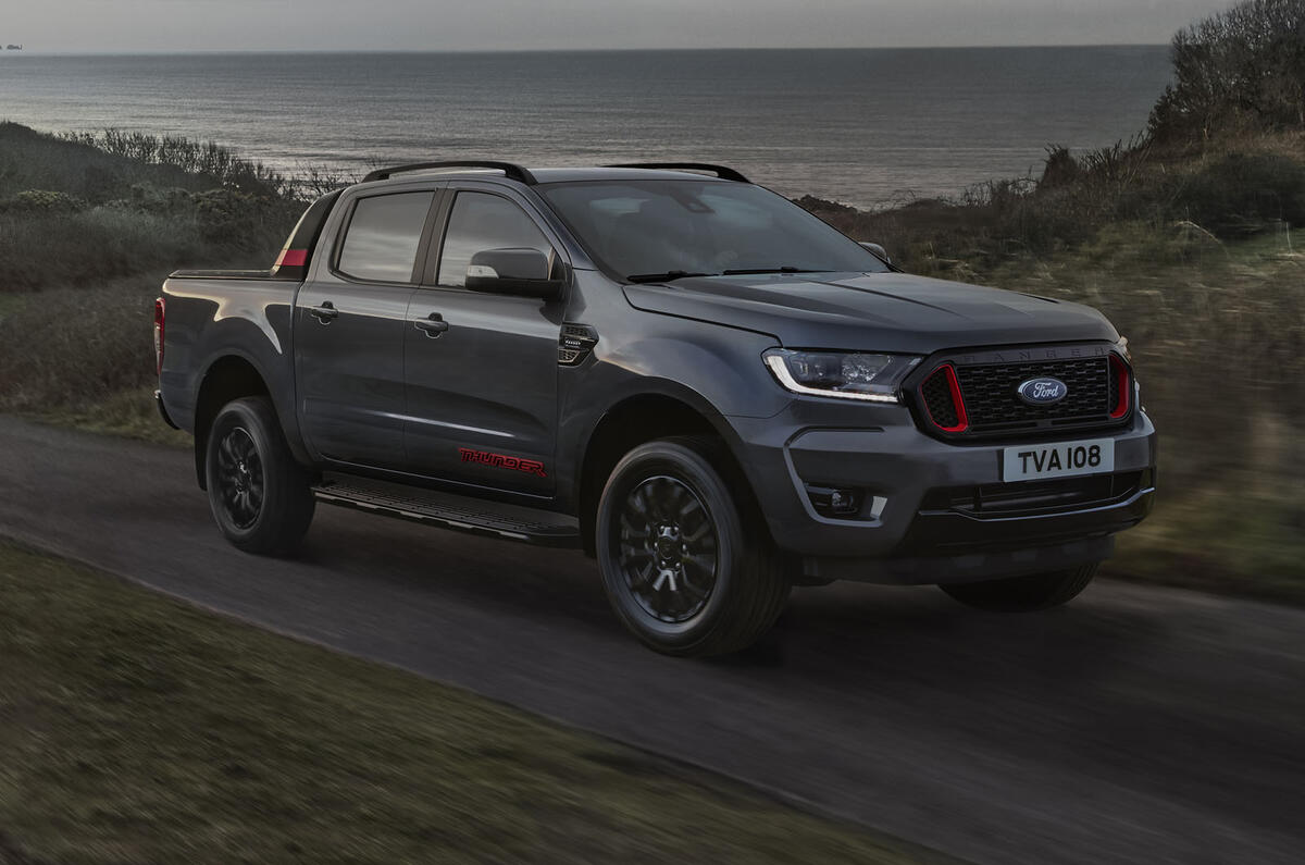 2020 Ford Ranger Thunder - frente de héroe