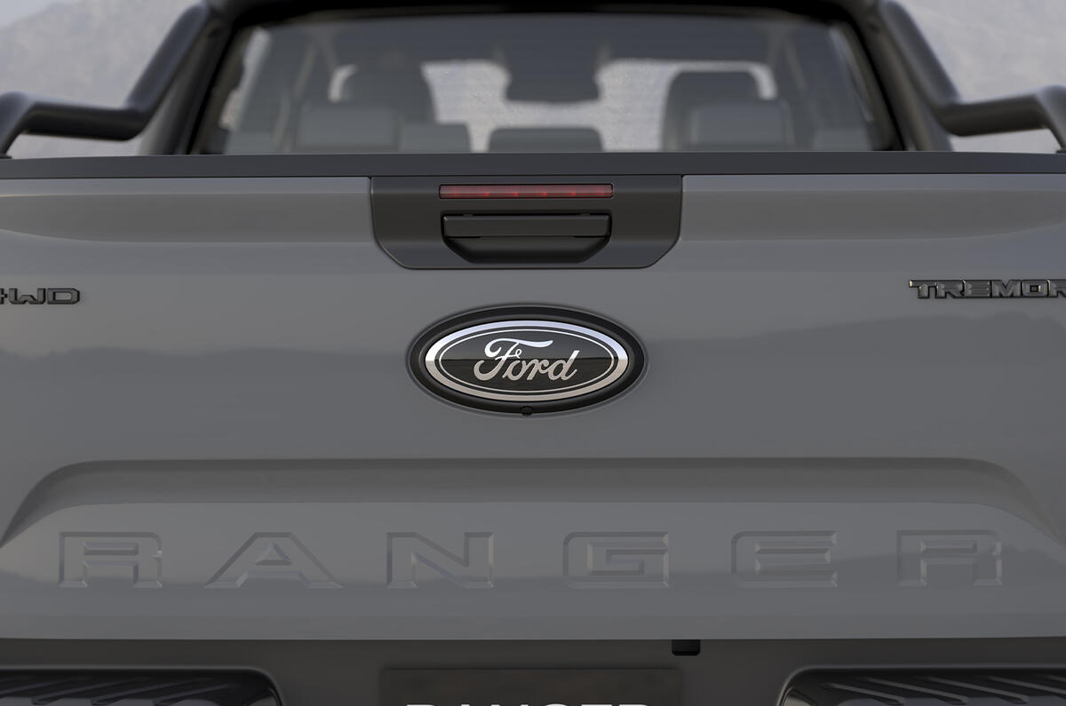Ford Ranger Tremor rear gate