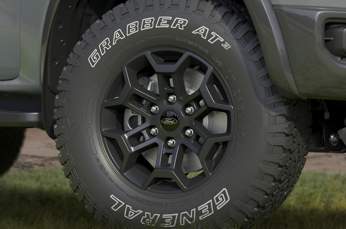 Ford Ranger Tremor wheel
