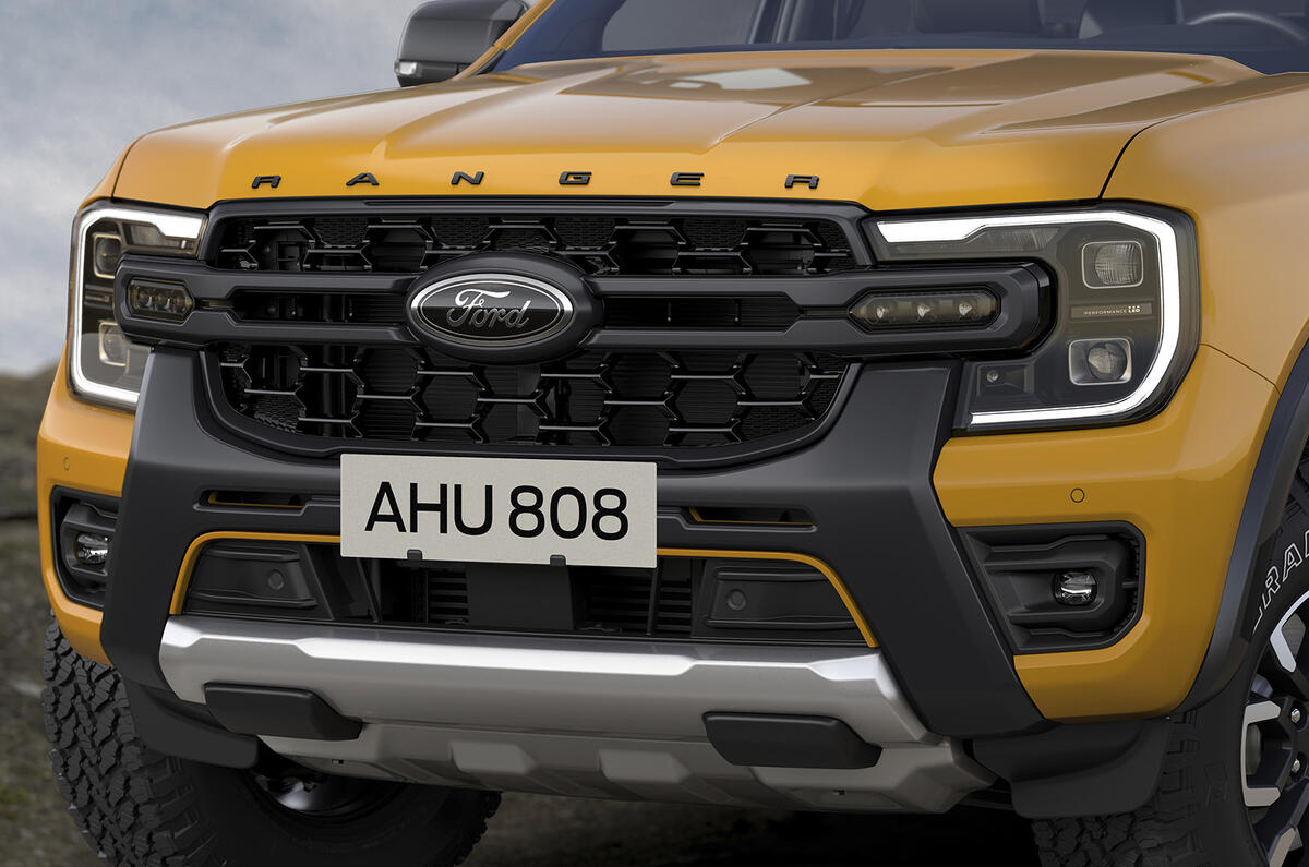 Ford Ranger WT X front grille