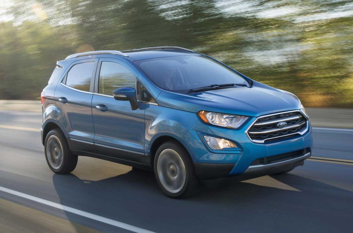 2017 Ford Ecosport previewed in allnew US model Autocar