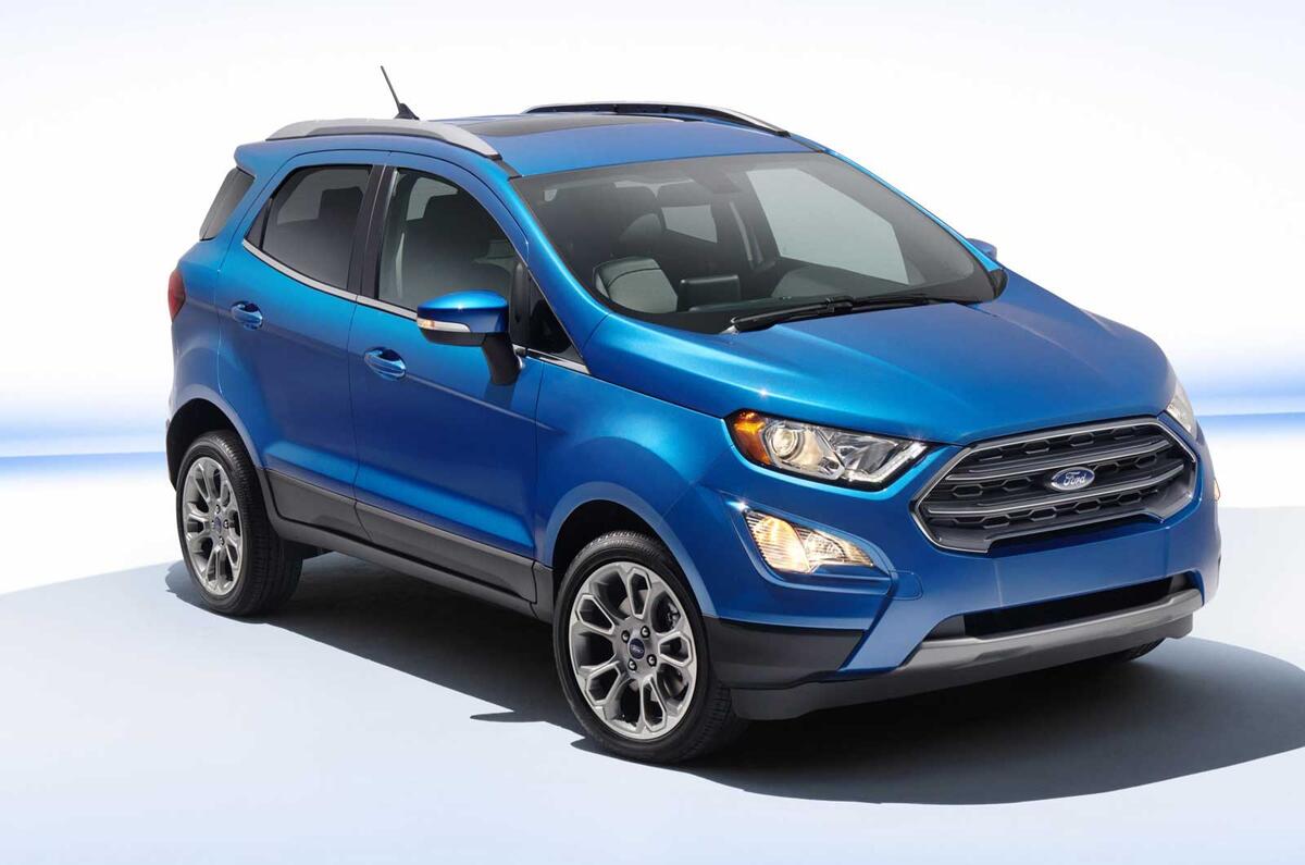 2017 Ford Ecosport previewed in allnew US model Autocar