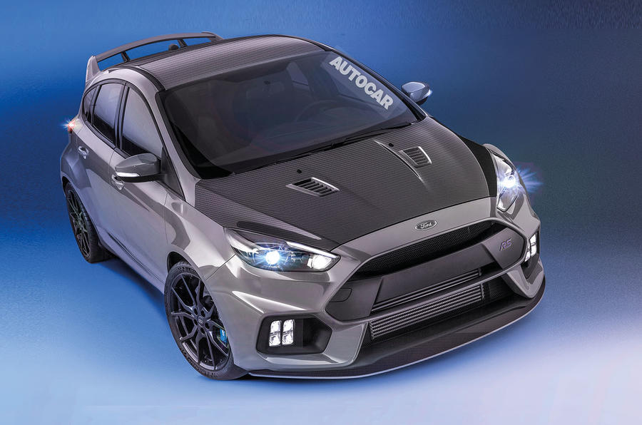 Ford Focus RS500 as imagined by Autocar