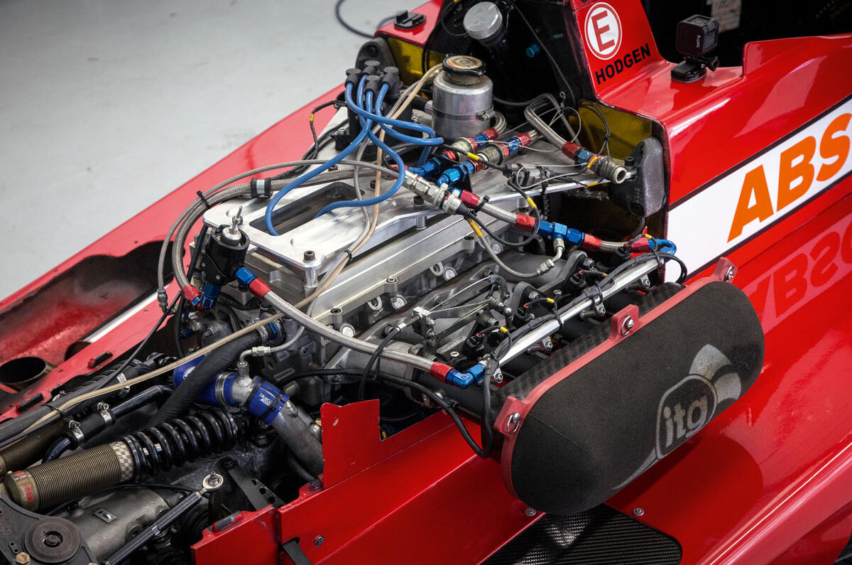 On track in a Formula 3 car at Silverstone Autocar