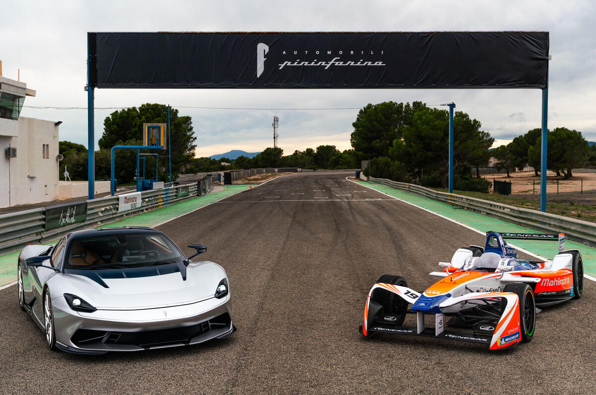 Pininfarina Battista customer preview event - Formula E