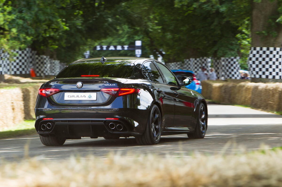 Alfa Romeo Giulia 2016 Goodwood Festival of Speed
