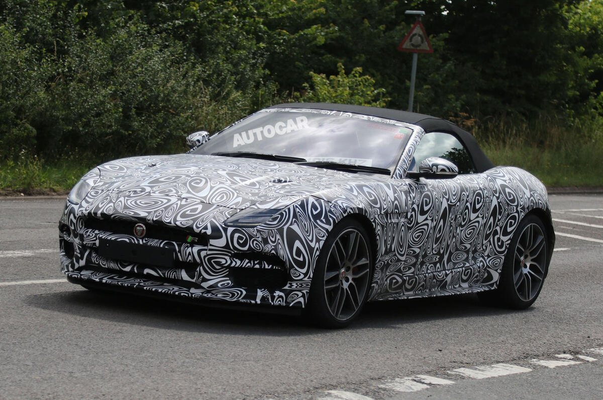 2017 Jaguar F Type R Facelift To Bring New Infotainment Autocar