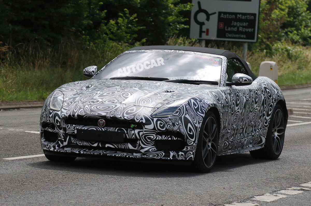 2017 Jaguar F Type R Facelift To Bring New Infotainment Autocar