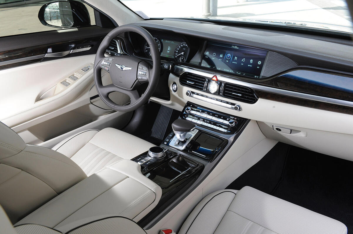 2016 Genesis G90 review review | Autocar