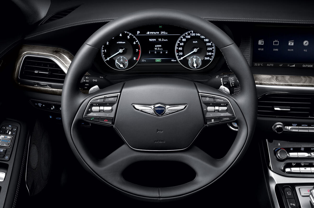 2016 Hyundai Genesis G90 - specs and pictures | Autocar