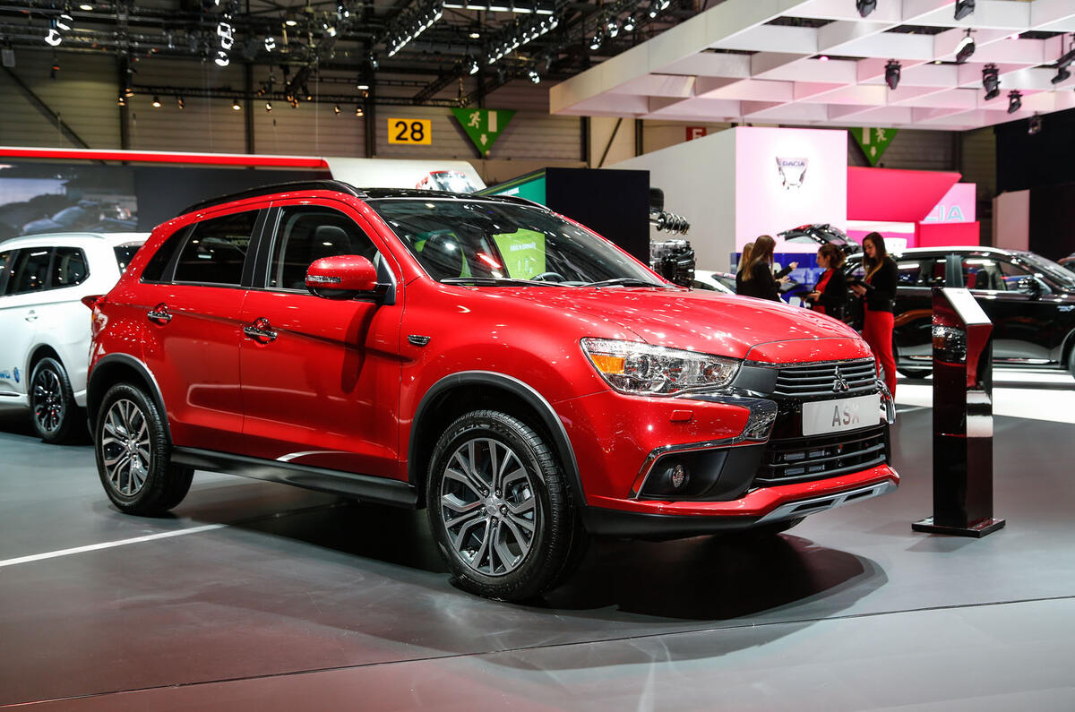 Facelifted Mitsubishi ASX revealed at Geneva motor show ...