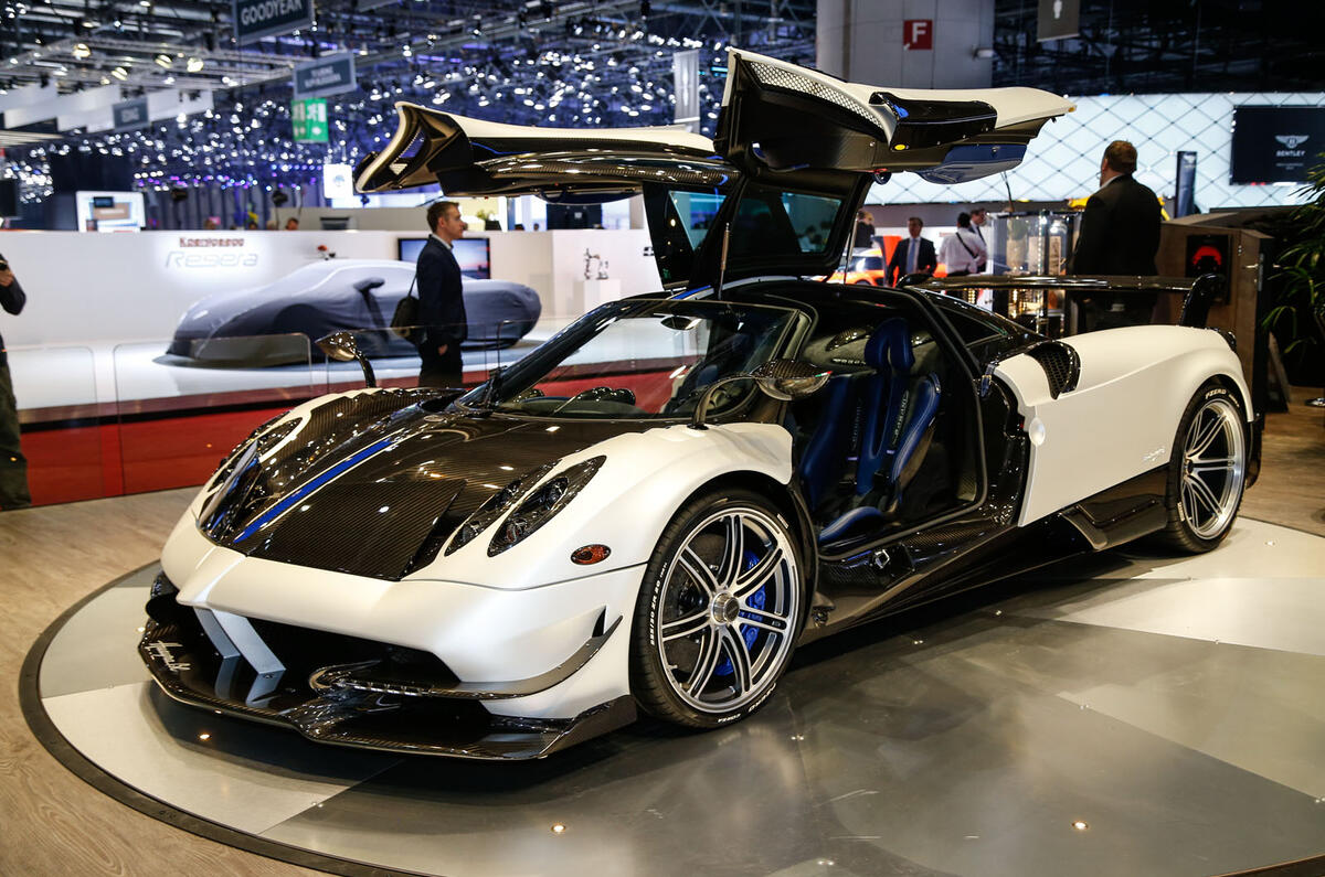 Pagani Huayra Bc At Geneva 740bhp V12 Engined Supercar In