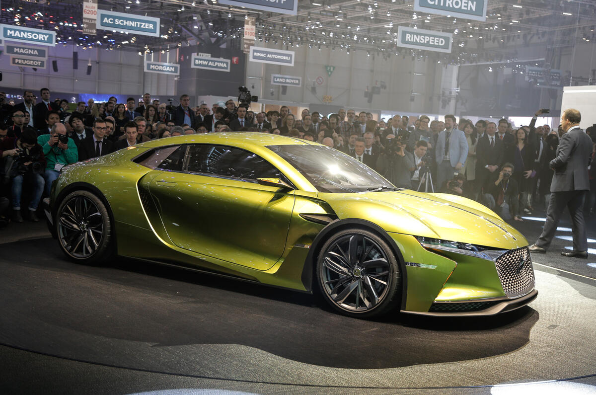 DS ETense electric concept car revealed at Geneva motor show Autocar