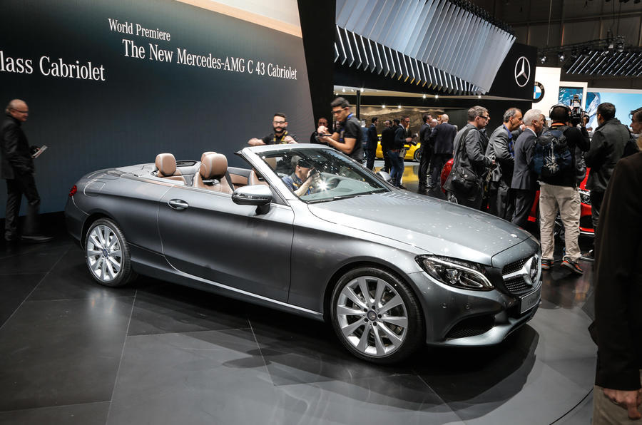 New Mercedes Benz C Class Cabriolet Revealed At Geneva Motor Show