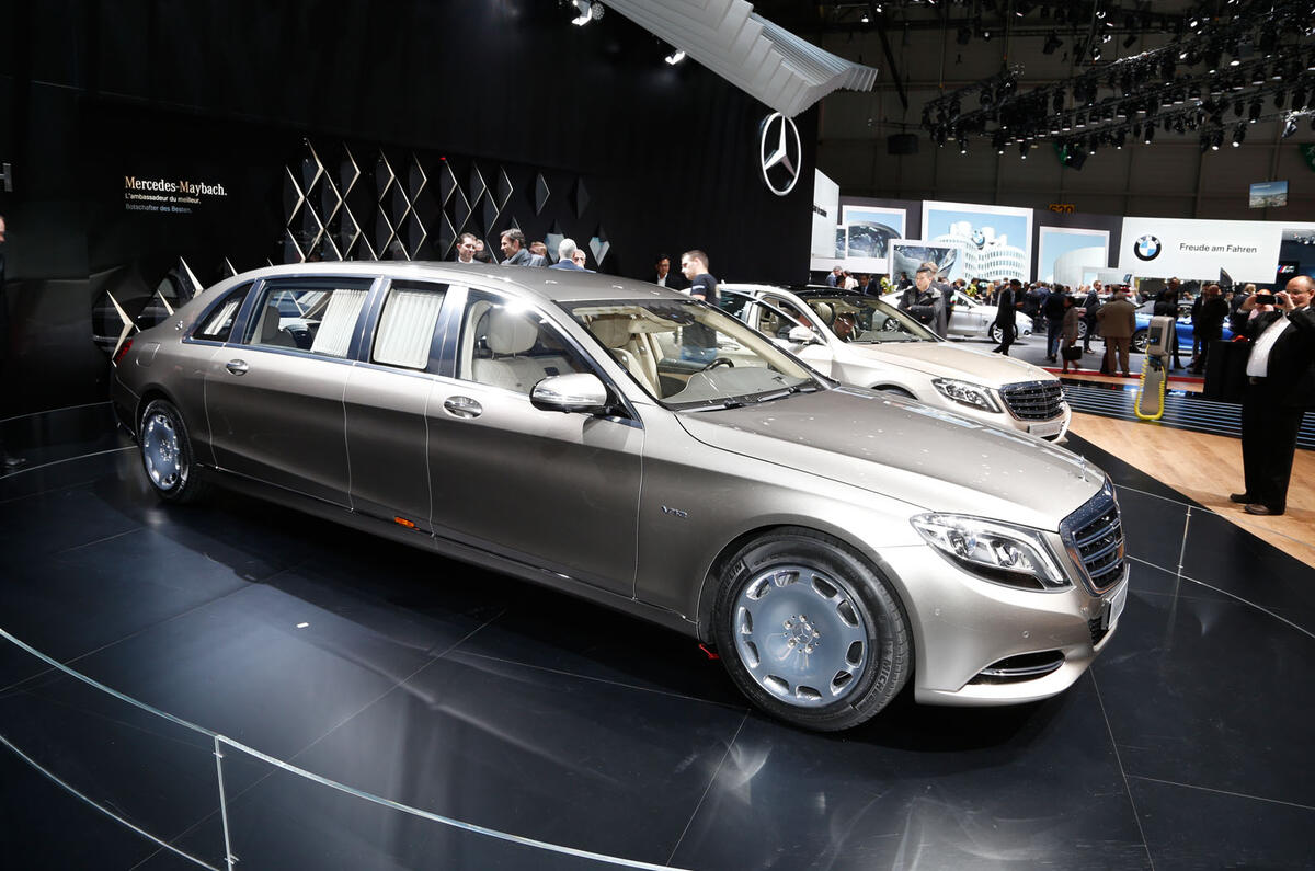 Mercedes Maybach S Class Pullman Revealed Autocar
