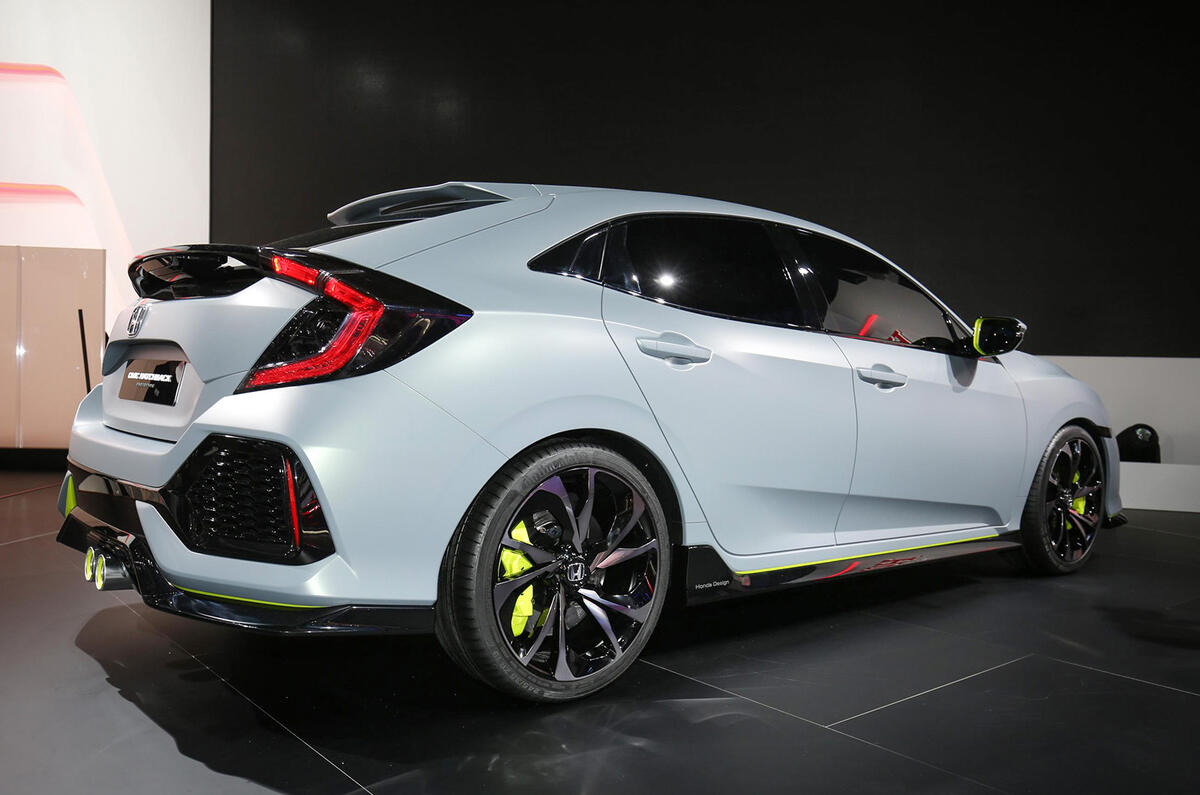 Honda Civic Concept previews 2017 model | Autocar