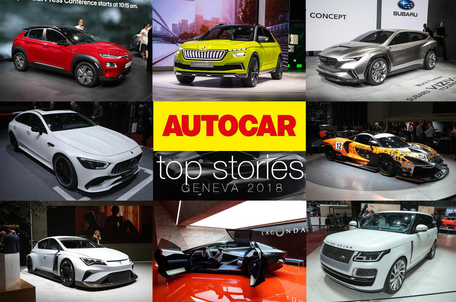The biggest stories of the 2018 Geneva motor show