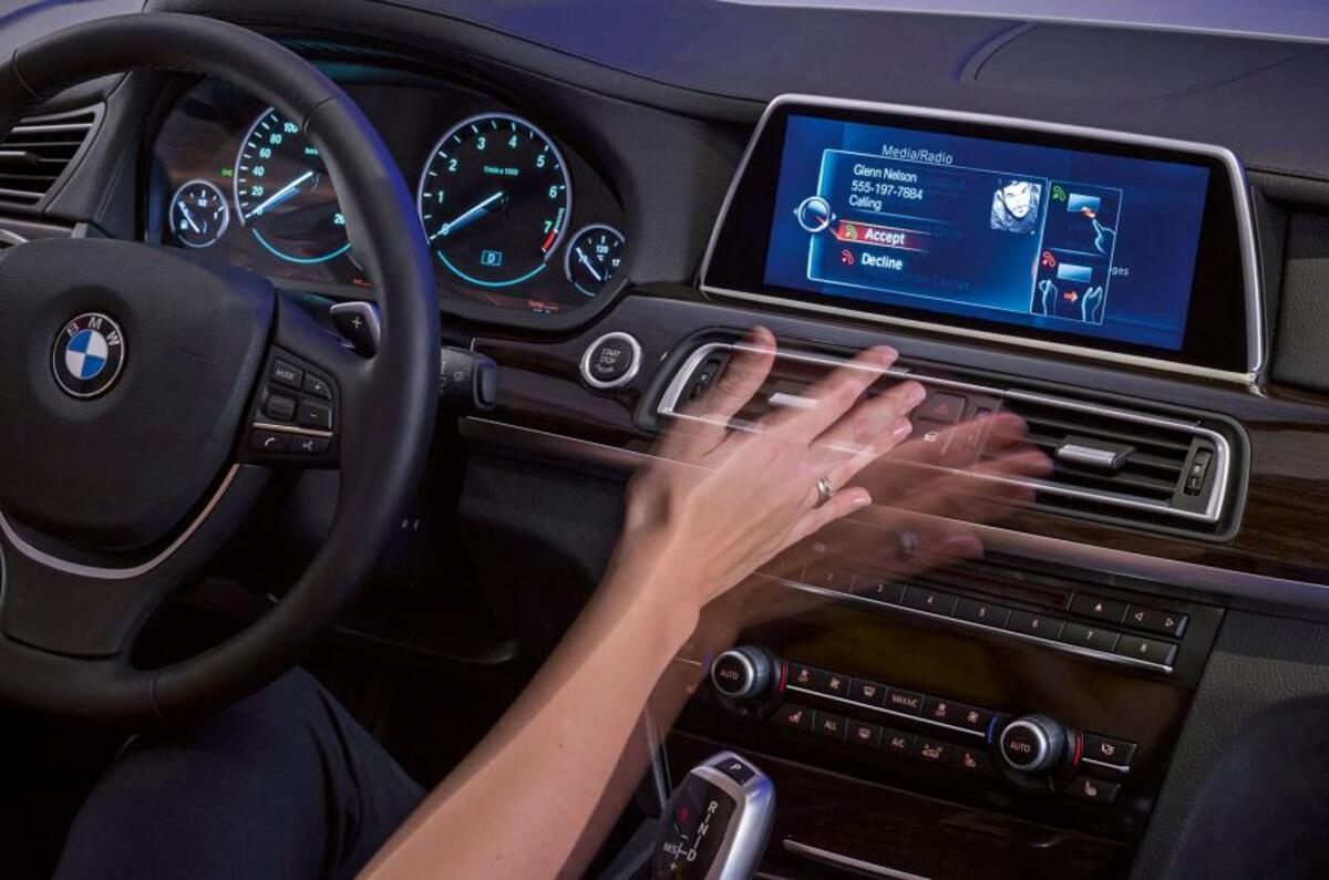 Delphi develops full front-cabin gesture-control system